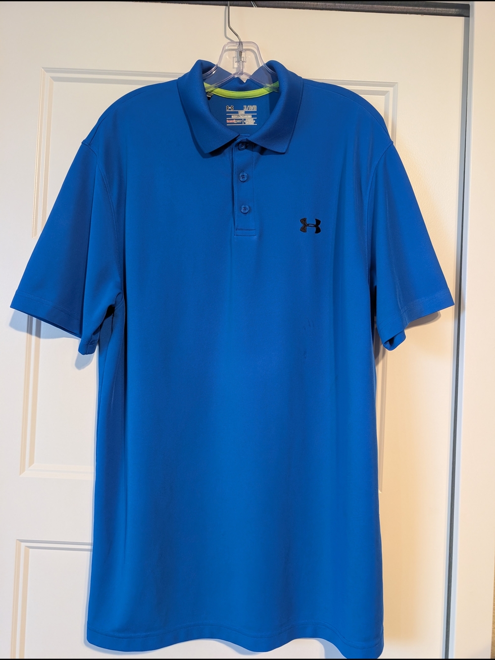 Under Armour Men's Blue Polo Performance Shirt